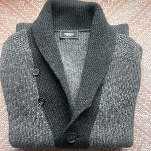 Todd Snyder wool cashmere shawl collar cardigan